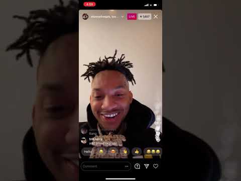 Stunna4vegas Instagram live with Toosi and Dababy