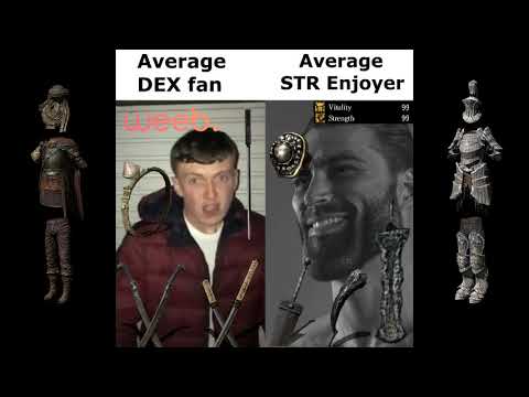Average DEX Fan VS Average STR Enjoyer