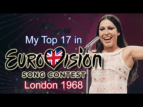 Eurovision 1968 - My Top 17 [with comments]