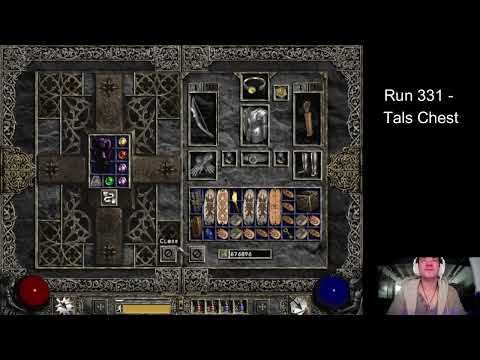 Diablo 2 Classic - Single Player - 500 Ancient Tunnel Runs - (P1 Hell, 257 MF, 25 hours)