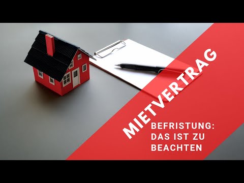 Befristung von Mietverträgen