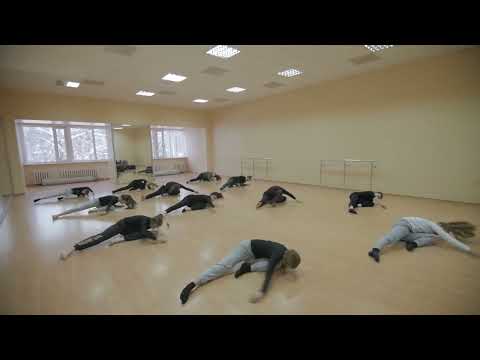 Contemporary Dance class  I Floor Work (extracts)