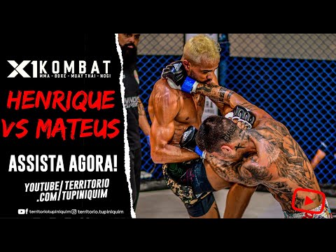 Henrique The Solider vs Muayteus Oliveira - X1 Kombat 6