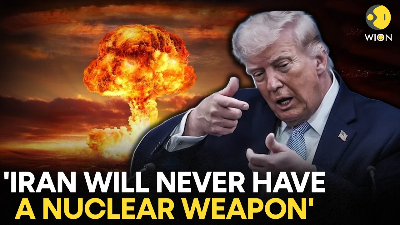 US Iran War LIVE:Trump's New Nuclear ULTIMATUM To Tehran, Vows Iran Will Never Have A Nuclear Weapon
