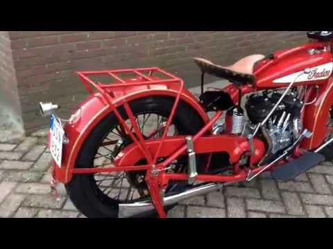 Indian 101 scout 1930 www.classic-motorcycles.nl