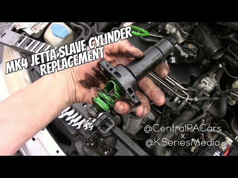 Replacing MK4 Jetta Clutch Slave Cylinder @CentralPACars X KSeriesMedia