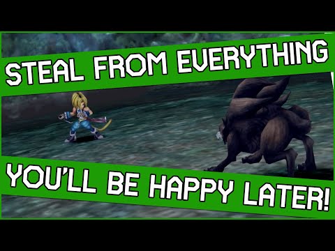 Tip! ALWAYS Steal in Final Fantasy 9 - It Boosts the Thievery Skill EVEN BEFORE YOU GET IT!