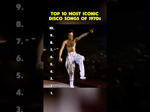 Top 10 iconic disco songs from 1970s #flashback