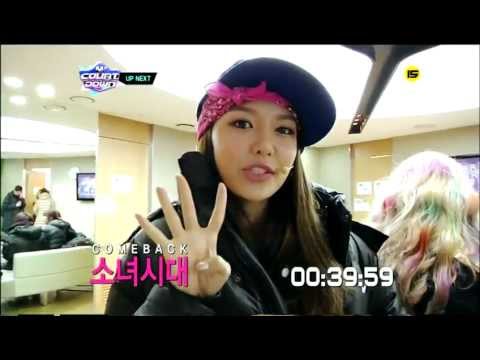 [HD] SNSD - Mcountdown Comeback Up Coming #1