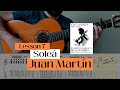 Tutorial: Soleá (Lesson 7) from Juan Martín's book, El arte flamenco de la guitarra