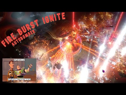 PoE 3.21 Fire Burst Elementalist ignite autobomber