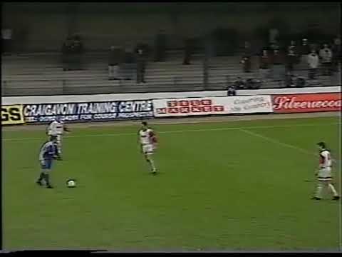 Glenavon v Portadown - 1996/97 - Credit UTV