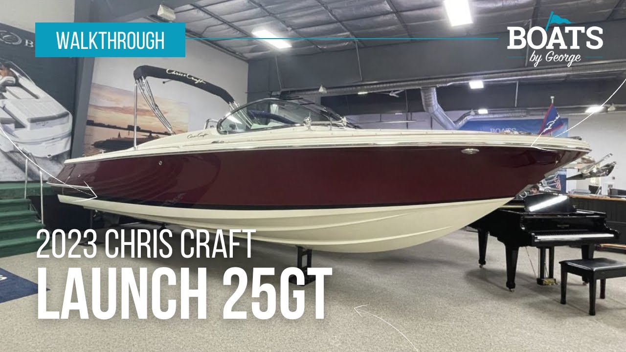 2023 Chris Craft Launch 25GT Walkthrough