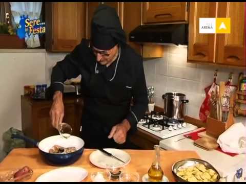 Ricetta - Ravioli ai funghi porcini con Gamberetti e scampi