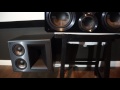 Klipsch 525 THX Ultra 2 Vs SVS Ultra Center Speakers Amatuer Comparison
