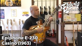 Video thumbnail for Epiphone E-230 Casino (1963) | Elderly Instruments by Elderly Instruments