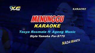 Download lagu KARAOKE MENUNGGU Tasya Rosmala ft Ageng Music vers... mp3