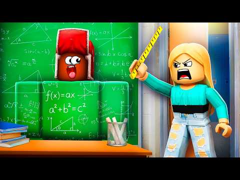 БЕШЕНЫЙ УЧИТЕЛЬ БЕЖИТ ЗА ТОБОЙ!😱  СБЕГИ ИЛИ ПРОИГРАЕШЬ! РОБЛОКС