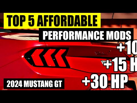 2024 Mustang GT Mods: Top 5 MUST HAVE Affordable Performance Mods