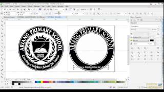 Download lagu CorelDraw X7- How to design finest Round Logo | Download latest CorelDraw (2023 Update) mp3
