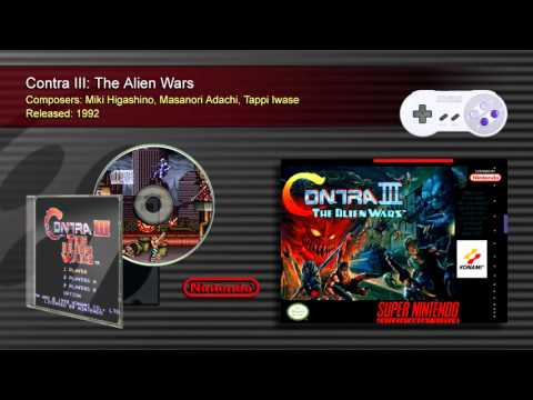 Contra III: The Alien Wars (Full OST) - SNES