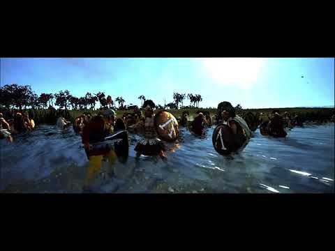 20x Spartans vs 20x Barbarians - Total War Rome 2 ( CINEMATIC Battle )