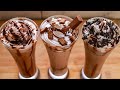 3 Milkshake Recipe Chocolate Milkshake Oreo Milkshake Kitkat Milkshake