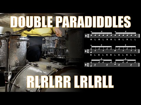 Double Paradiddle Grooves - Daily Drum Lesson
