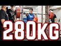 【スクワット】2020年ラストスクワットで一世一代の大勝負！日本記録まであと6kgに迫る280kg挑戦/パワーリフティング【ハリー実況】