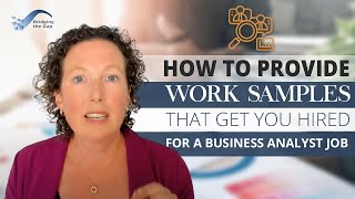Unlocking Success: Work Samples for Business Analyst Job Applications
