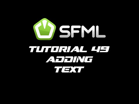 SFML 2 1 Tutorial 1 What Is SFML