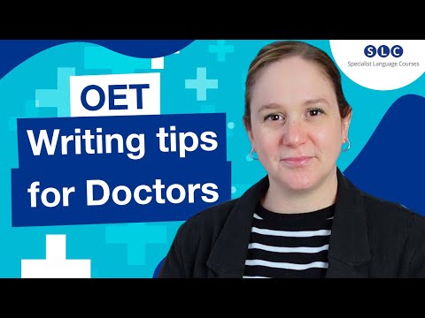 OET Writing Sample for DOCTORS