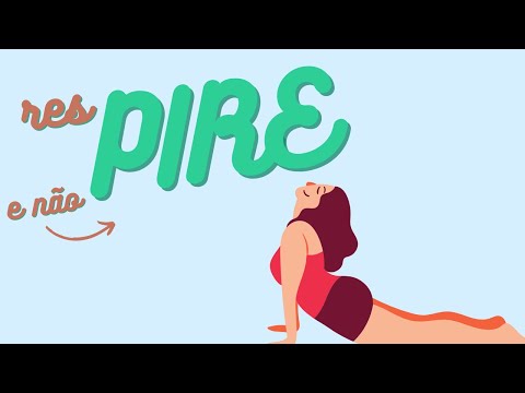 Evento Respire e Não Pire - Com Profa. Cristina Gobbi