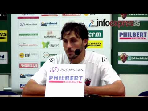 Elxsport.com: J.9 - Elche CF - Numancia - Rueda de Prensa - Generelo