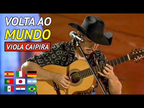 Volta ao mundo na VIOLA CAIPIRA - Viagem Musical (LYAN - Fingerstyle)