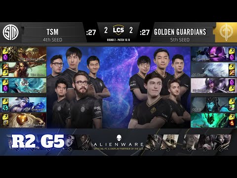 Golden Guardians vs TSM - Game 5 | Round 2 Playoffs S10 LCS Summer 2020 | GG vs TSM G5