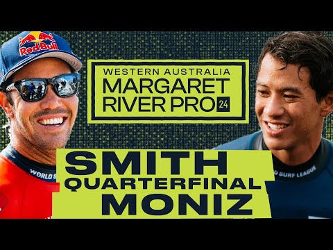 Jordy Smith vs Seth Moniz | Western Australia Margaret River Pro 2024 - Quarterfinals
