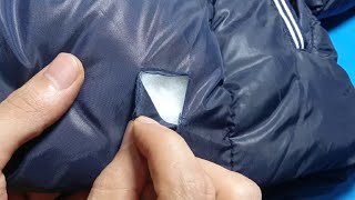 Learn by yourself how to fix the hole on your jacket amazingly