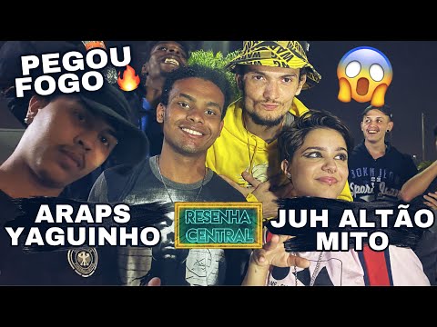 JUH ALTÃO e MITO x ARAPS e YAGUINHO | 126º RESENHA CENTRAL | A Resenha dos Mcs Compilados