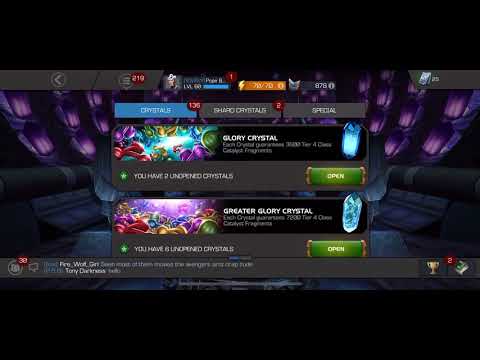 Cavalier Human Torch Crystal Opening