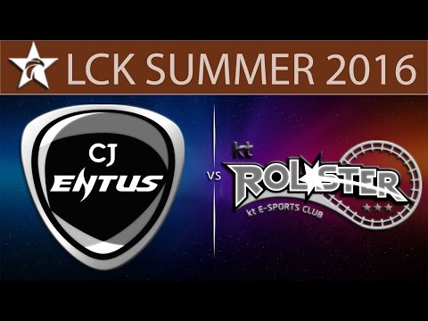 [LoL VODs] CJ vs KT Game 3 | LCK Summer 2016 (25.06.2016) - CJ Entus vs KT Rolster