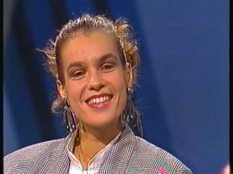 Katarina Witt im Schweizer TV (1988)