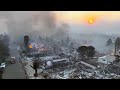 Drone captures trail of destruction from the Palisades wildfire.mp4