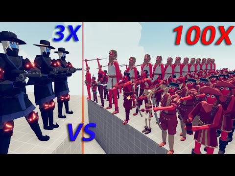 SUPER GUNSLINGER vs EVERY SINGLE FACTION TABS - Totally Accurate Battle Simulator