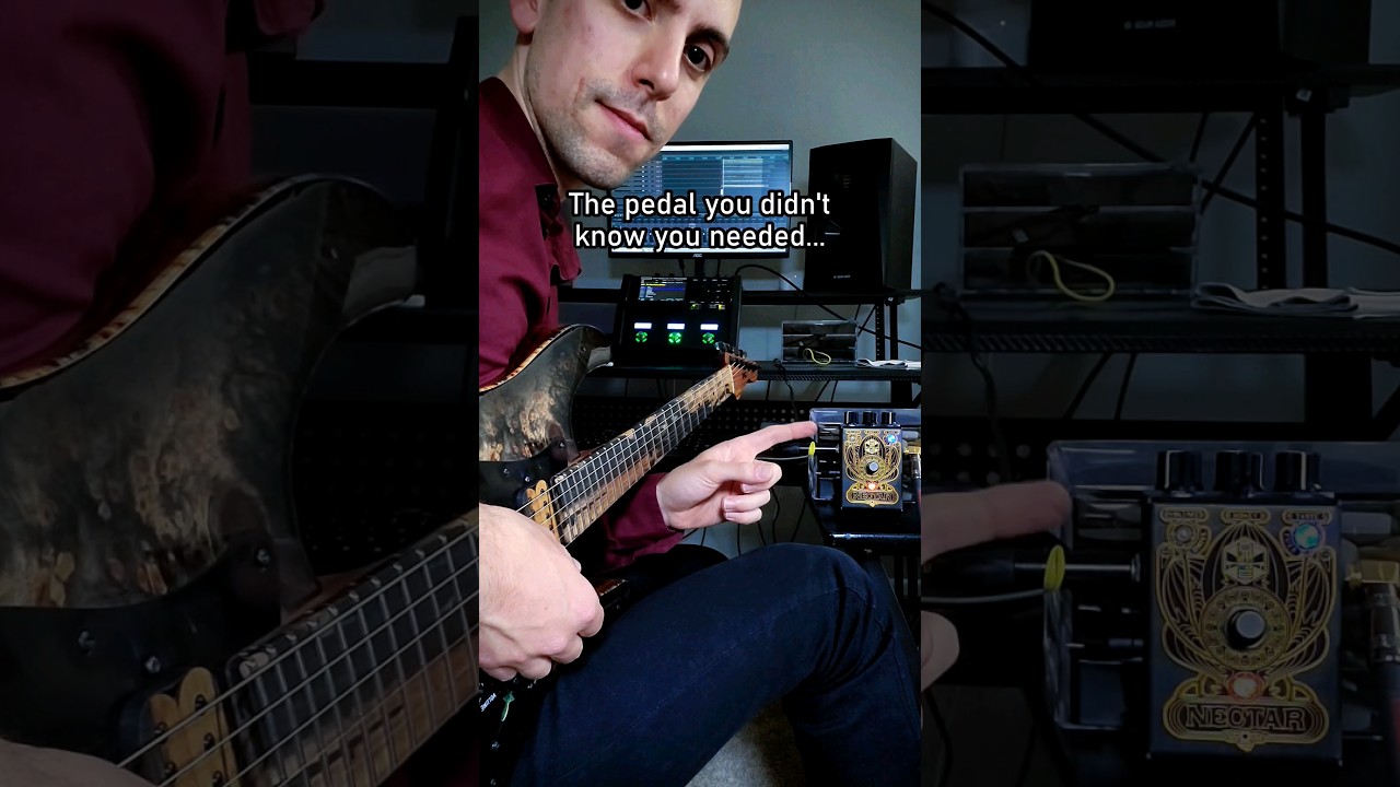 WOW! The best lead tone! 😳 @beetronicsfx Nectar Tone Sweetener #guitar #guitarsolo #guitarra