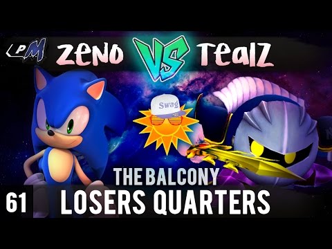 PM @ the Balcony - Losers Quarters ft. BCB|Tealz (Metaknight) VS Zenokids (Sonic)