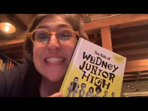 THE KIDS OF WIDNEY HIGH PRESENT: Mayim Bialik Loves Our Book!!