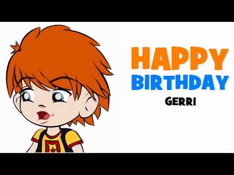 HAPPY BIRTHDAY GERRI!