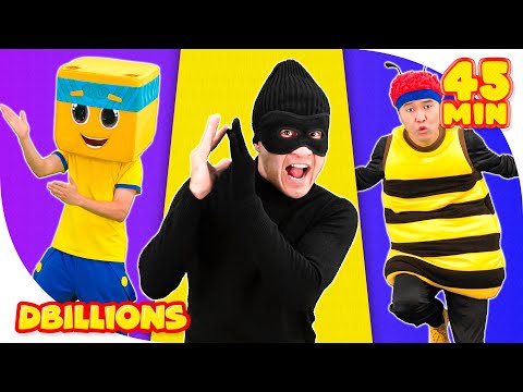 Super Crazy Mix | Mega Compilation | D Billions Kids Songs