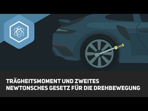 Moment of inertia and Newton's second law for rotational motion